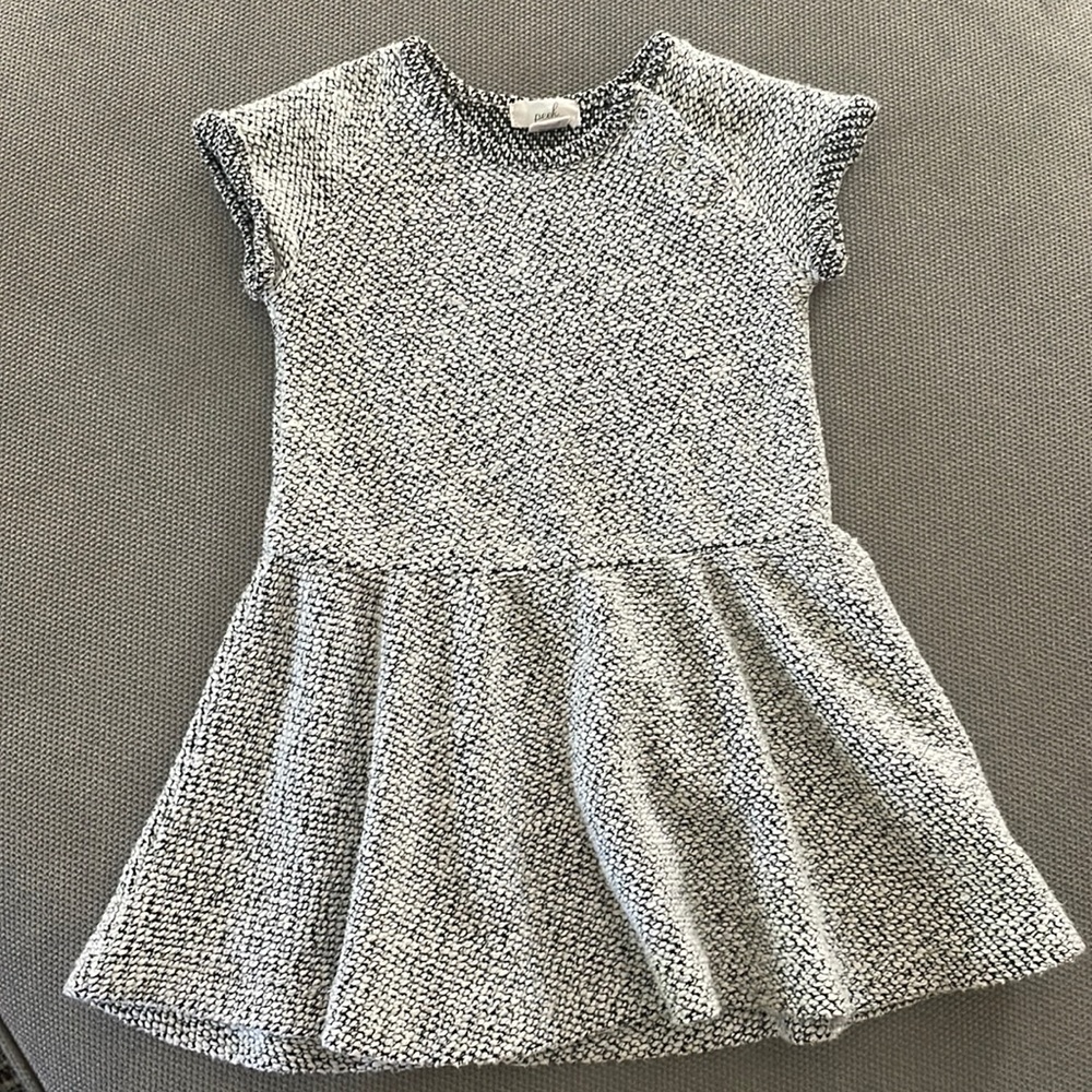 Toddler girls Tweed dress